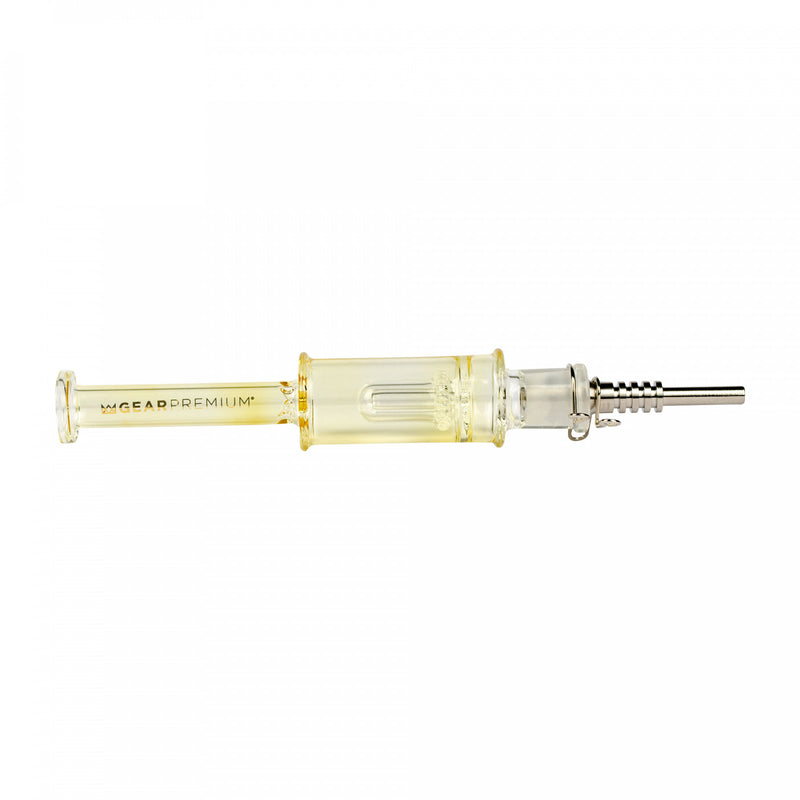 6.5" Colour Changing Concentrate Nectar Collector Dabmolisher with Showerhead Perc GEAR Premium Canada