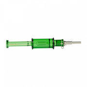 6.5" Green Concentrate Nectar Collector Dabmolisher with Showerhead Perc GEAR Premium Canada