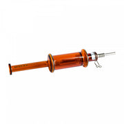 9" Amber Concentrate Nectar Collector Dabmolisher Dab Rig with Showerhead Perc GEAR Premium G1148