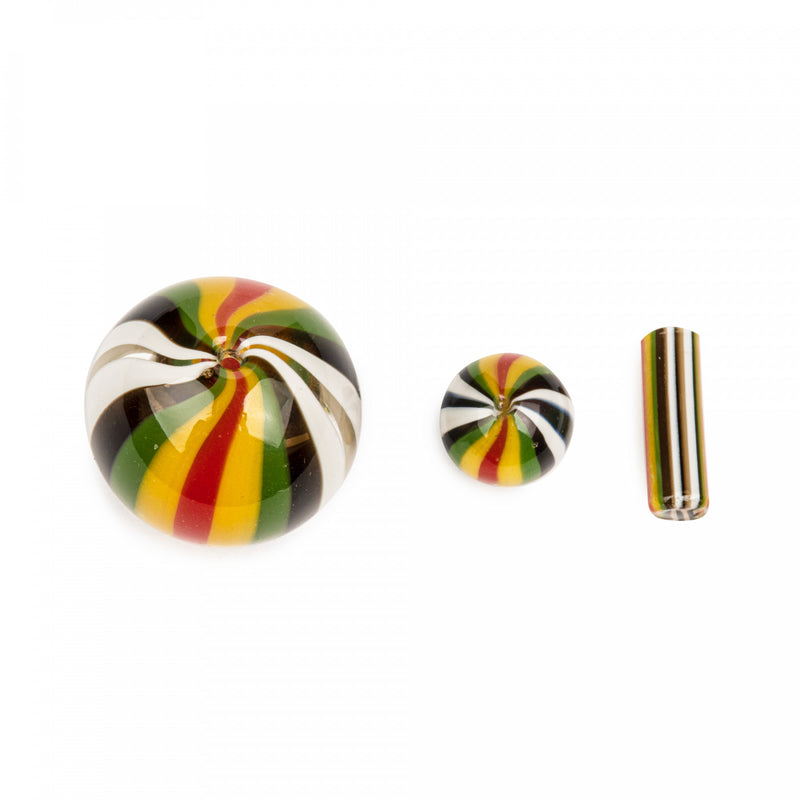 Gear Premium Multi Colour Terp Slurper Heat Bead and Carb Cap Set Canada