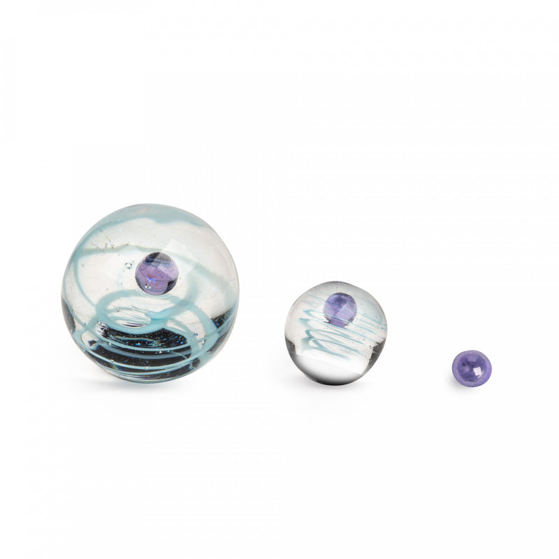 Purple Cosmos Terp Slurper Heat Bead and Cap Set by Gear Premium Canada