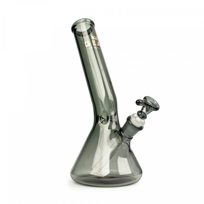 GEAR Premium 12 Inch Laid Back Beaker Tube Bong Borosilicate Glass Canada