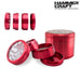 Hammercraft Clear Top Grinder & Sifter Red