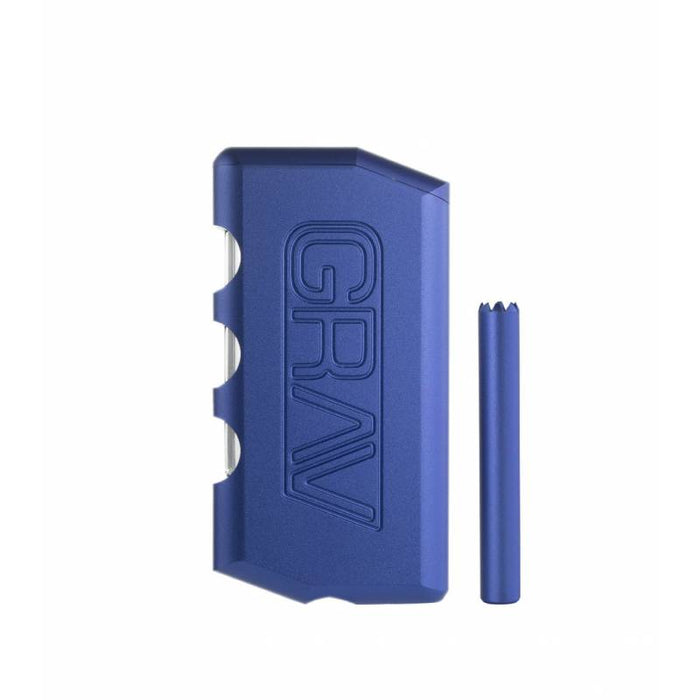 Blue Grav Aluminum Dugout with Taster and Carrying Case