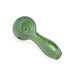 Grav 4" Frosted spoon pipe green