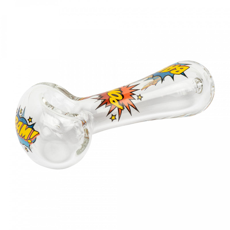 Red Eye Glass Hero Hand Pipe