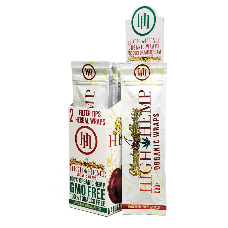 Blazin Cherry High Hemp Wraps Organic Canada