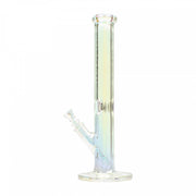 Metallic Finish Straight Tube Bongs