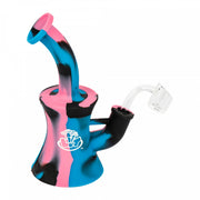LIT Silicone 6.5 Inch Concentrate Bong with Quartz Banger