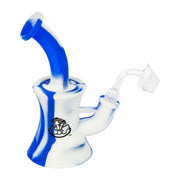 LIT Silicone 6.5" Concentrate Bubbler with Quartz Banger