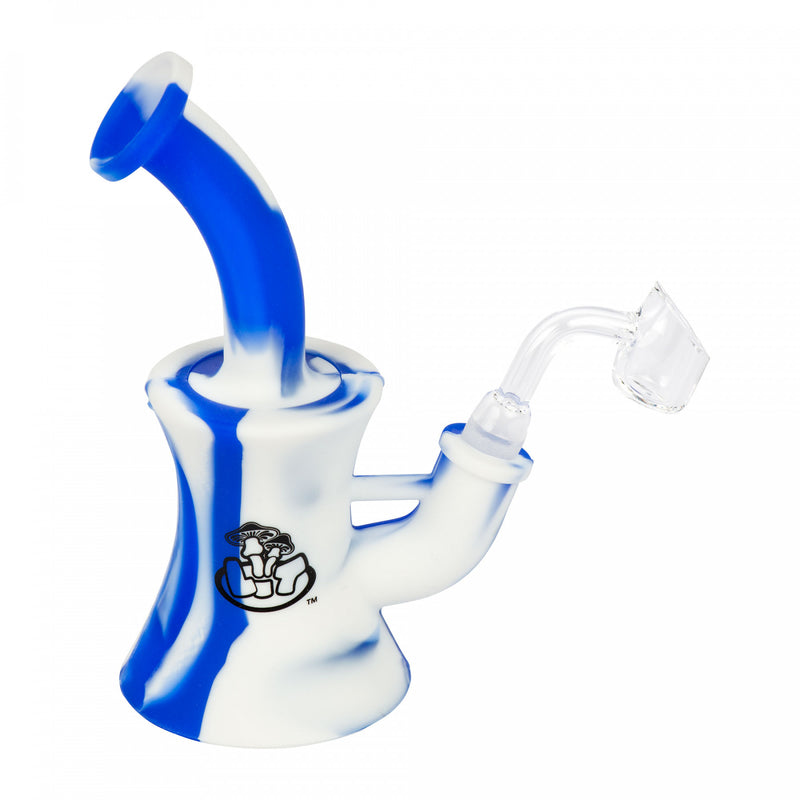 LIT Silicone 6.5" Concentrate Bubbler with Quartz Banger