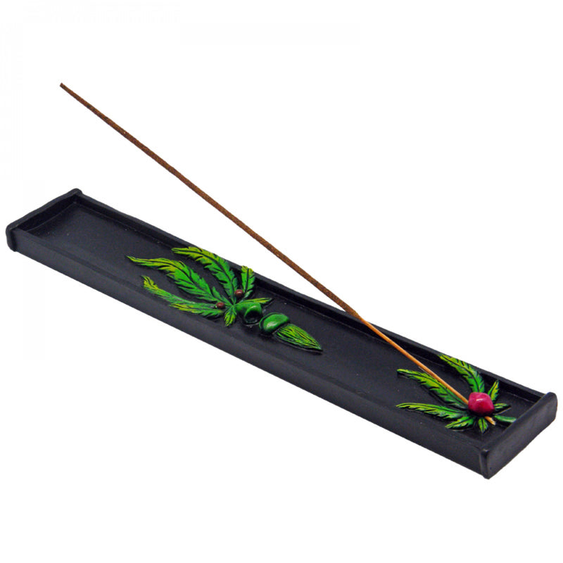 Cannabis Leaf Man Incense Holder