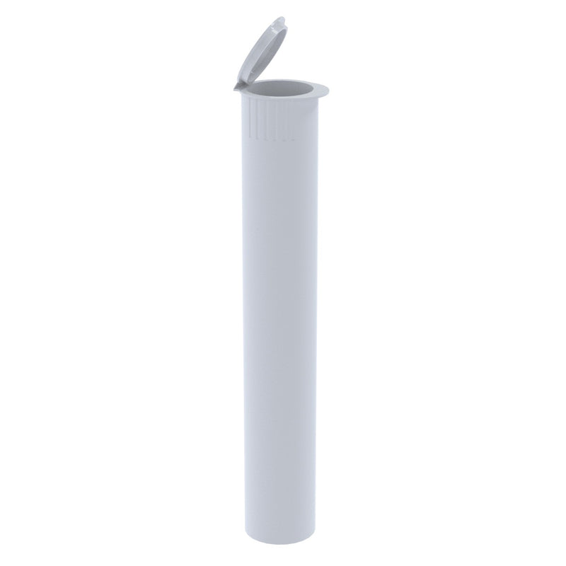 White Child Resistant Plastic Tube for King Size Prerolls Canada