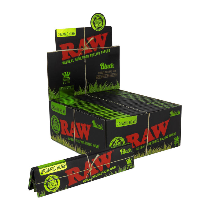 RAW Organic Hemp Black Papers Canada