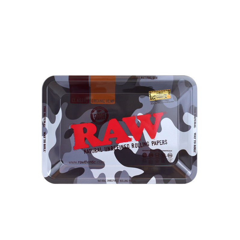 RAW Urban Grey Camo Mini Rolling Tray Canada