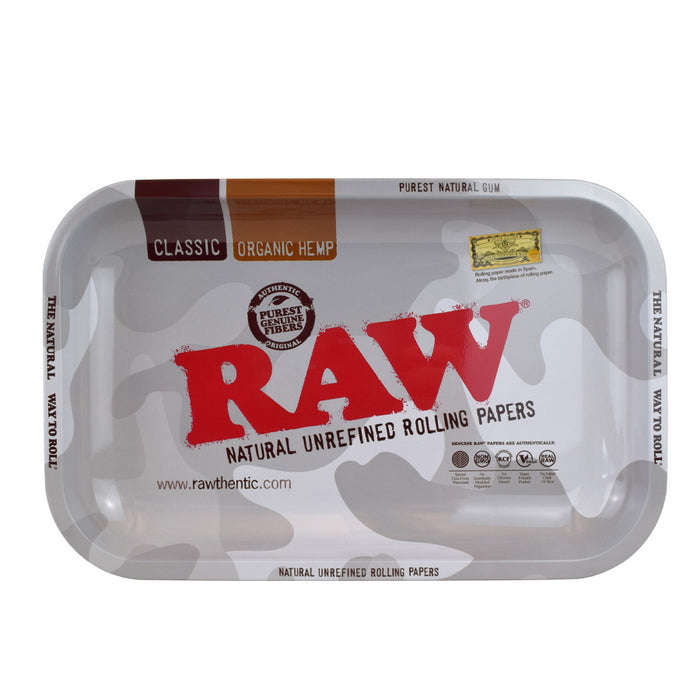 RAW Arctic Camo Rolling Tray