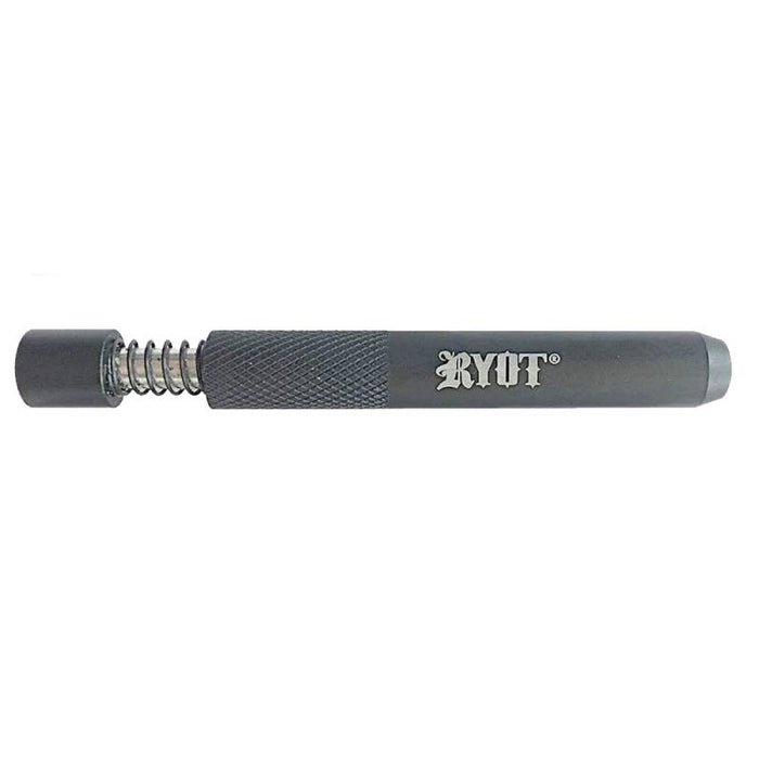 RYOT Gun Metal Grey 3 Inch Anodized Aluminum Taster Spring Bat