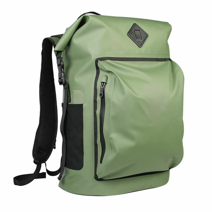 water proof and smell proof green backpack by ryot canada