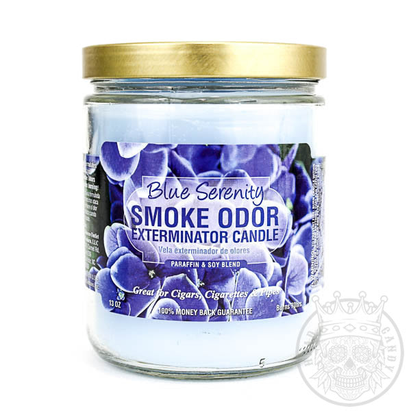 Blue Serenity Smoke Odor Candle