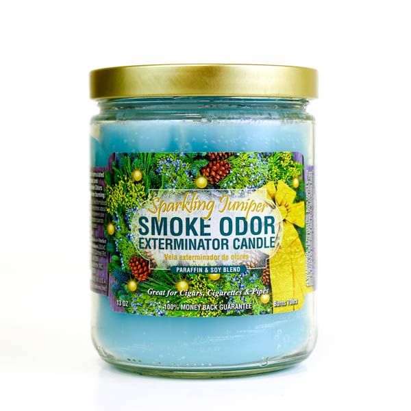 Sparkling Juniper Smoke Odor Exterminator Candle Canada