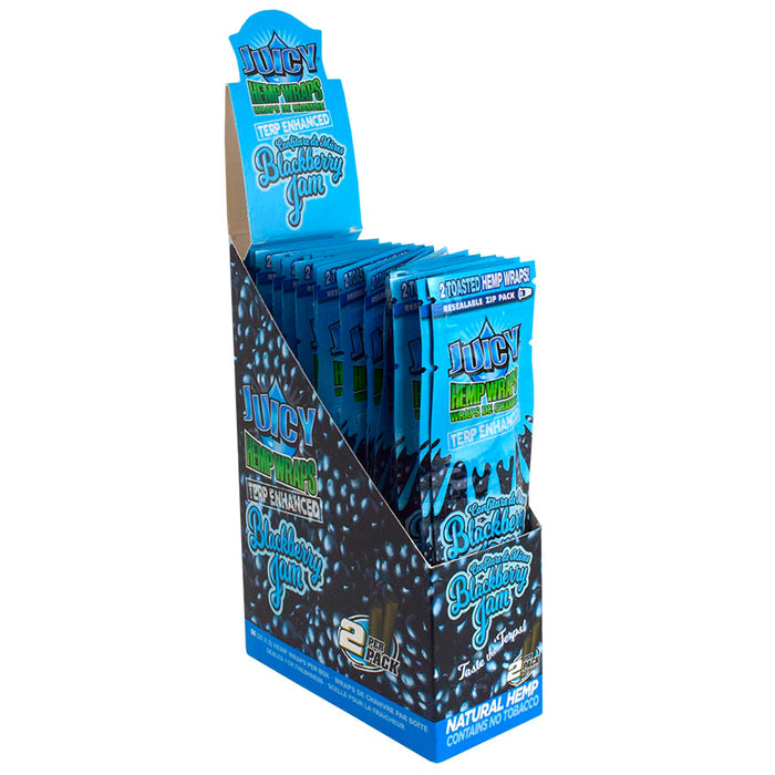 Blackberry Jam Terp Enhanced Juicy Hemp Wraps Canada