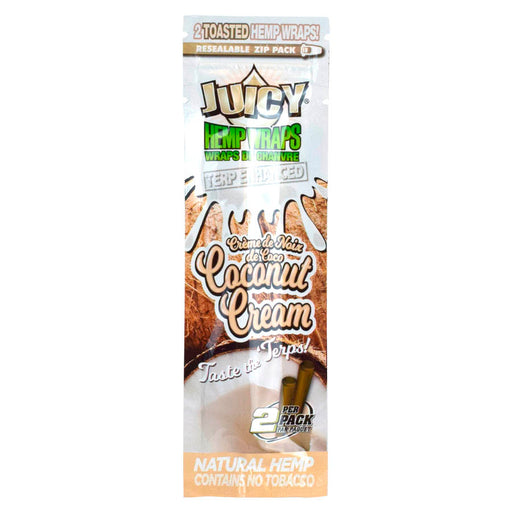 Coconut Cream Terp Enhanced Juicy Hemp Wraps Canada