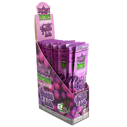 Grape Soda Terp Enhanced Juicy Hemp Wraps Canada