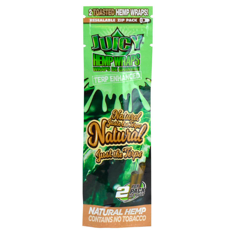 Natural Toasted Terp Enhanced Juicy Hemp Wraps Canada