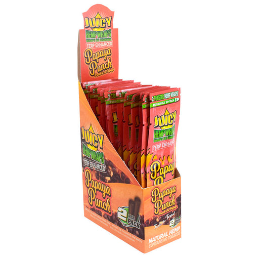 Papaya Punch Terp Enhanced Juicy Hemp Wraps Canada