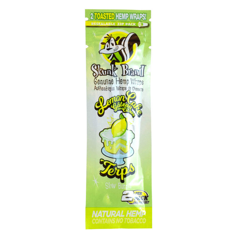Lemon Cake Skunk Terpene Infused Hemp Wraps Canada