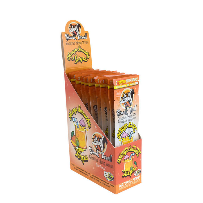 Mango Smoothie Skunk Terp Infused Hemp Wraps Canada