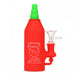 LIT Silicone Siracha Chili Bottle Water Pipe Canada