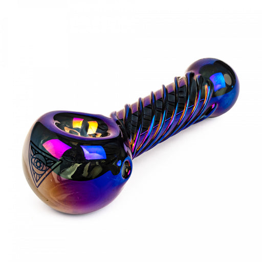 Metallic Terminator Hand Pipe by Red Eye Tek Canada